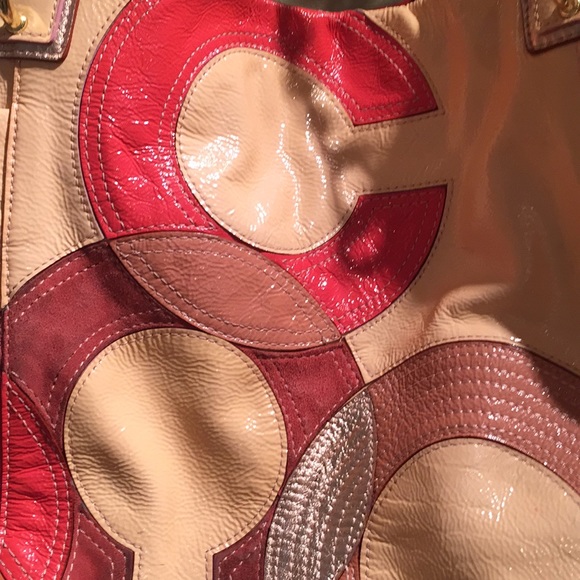 Rare Coach patent leather bag - Picture 3 of 7